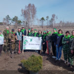 Акция «Сад памяти» прошла в Топчихинском районе