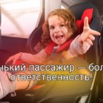 Сотрудники Госавтоинспекции напоминают об ответственности взрослых при перевозке детей-пассажиров