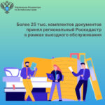 Более 25 тыс. комплектов документов принял региональный Роскадастр в рамках выездного обслуживания