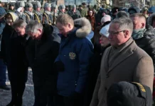 Губернатор Алтайского края Виктор Томенко принял участие в мероприятиях в честь 35-летия вывода советских войск из Афганистана