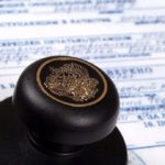 Штамп «Апостиль» на официальных документах, подлежащих вывозу за границу