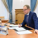 Губернатор Алтайского края Виктор Томенко проинформировал Министра экономического развития России Максима Решетникова об исполнении в 2025 году индивидуальной программы социально-экономического развития региона