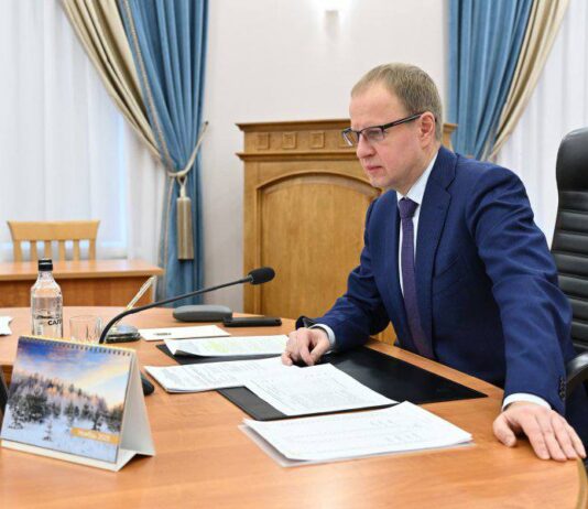 Губернатор Алтайского края Виктор Томенко проинформировал Министра экономического развития России Максима Решетникова об исполнении в 2025 году индивидуальной программы социально-экономического развития региона