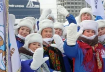 В Алтайском крае торжественно открыли Всероссийскую патриотическую акцию «Снежный десант»