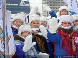 В Алтайском крае торжественно открыли Всероссийскую патриотическую акцию «Снежный десант»